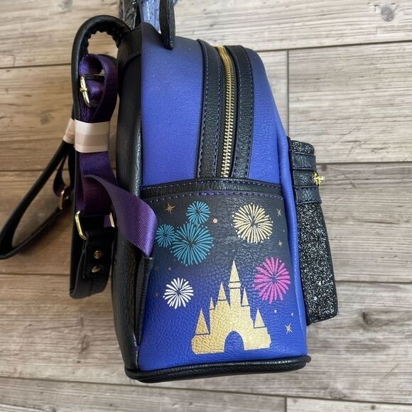 NWT Loungefly | Mickey Mouse Main Attraction Firework Mini Backpack main image 8
